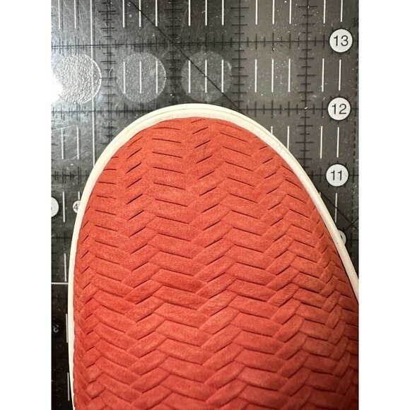 Jimmy Choo Men Size EU 43 US 10 Red Leather White Sole Slip On Casual Shoes main image 9